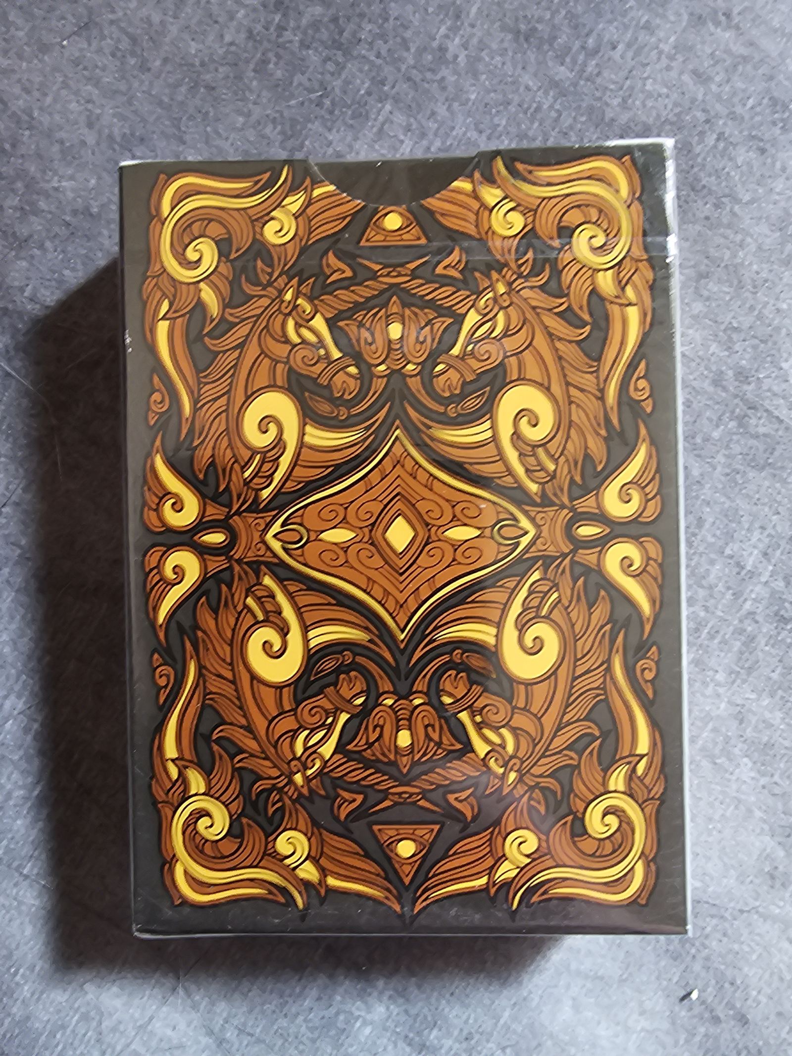Unicorn Playing Cards (Copper Edition) – Tours de magie neufs – photo 2