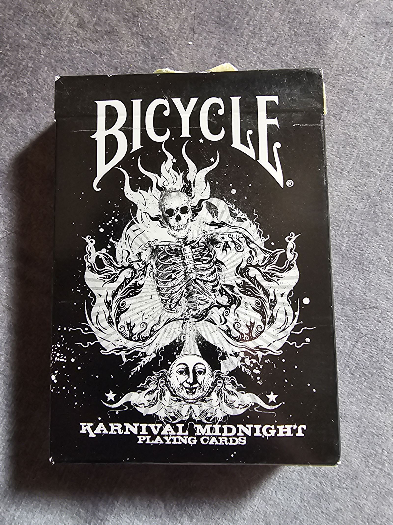 Bicycle Karnival Midnight Playing Cards