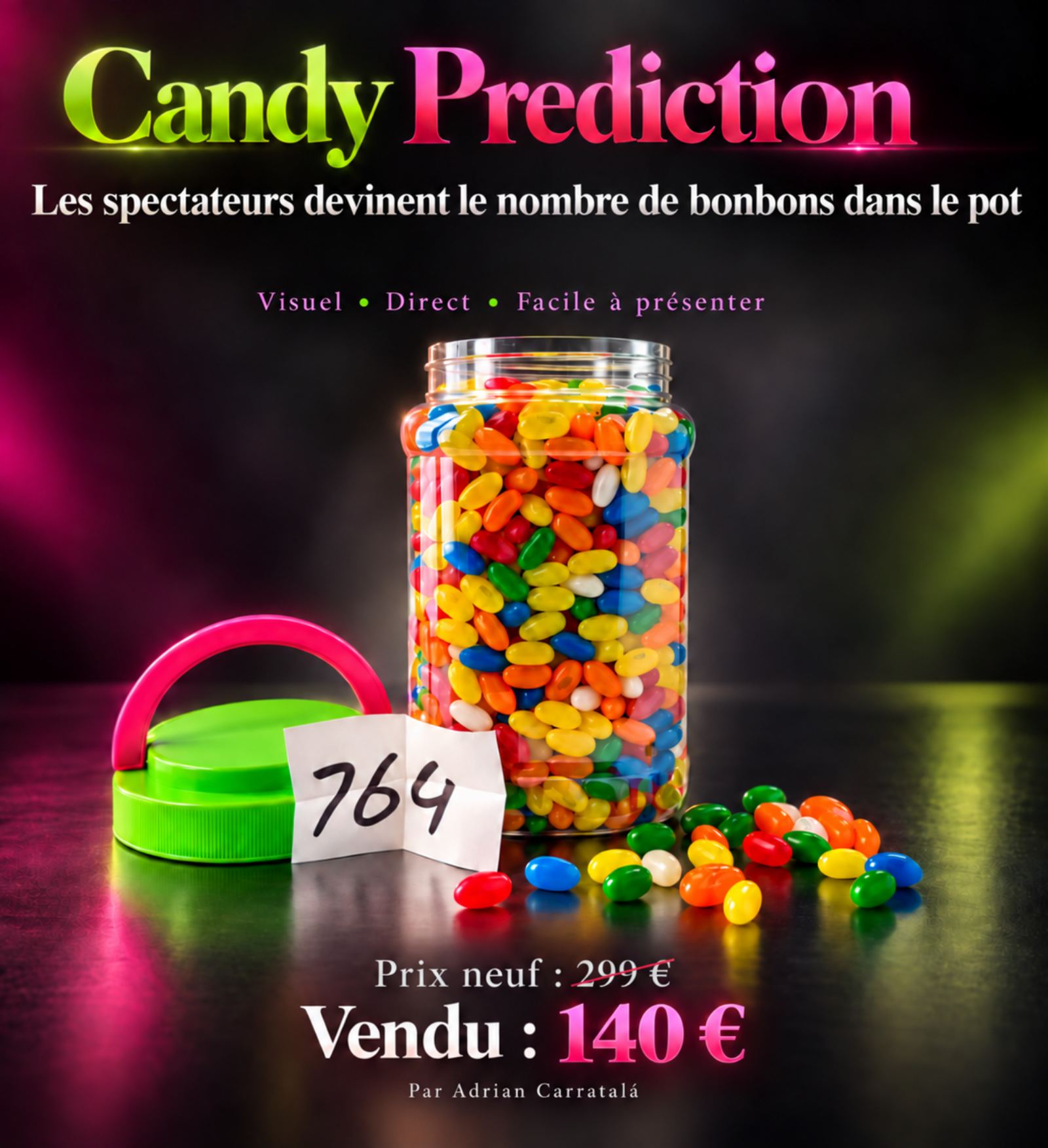 Candy Prédiction – Gebrauchte Zaubertricks – photo 1