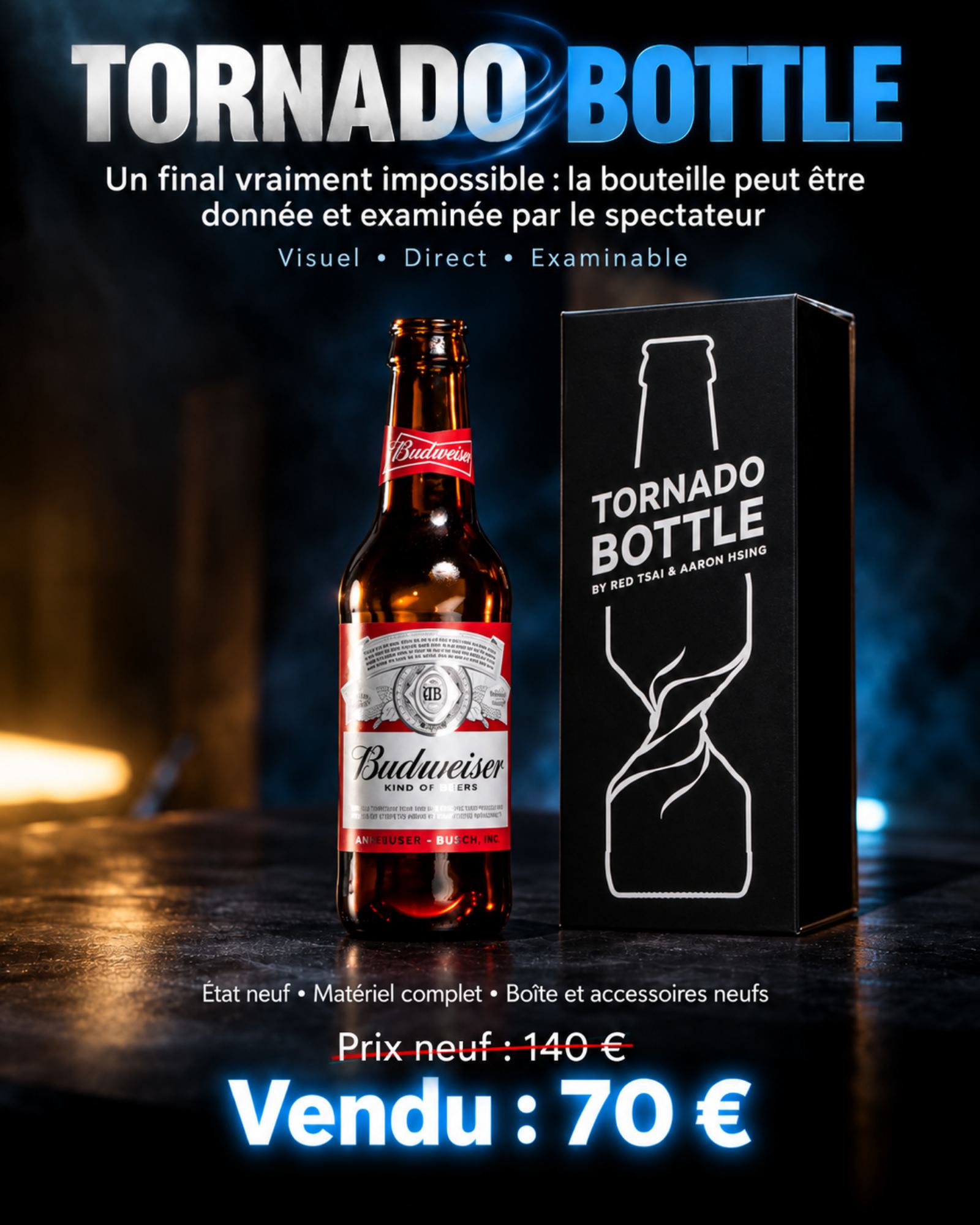 Tornado Bottle – New magic tricks