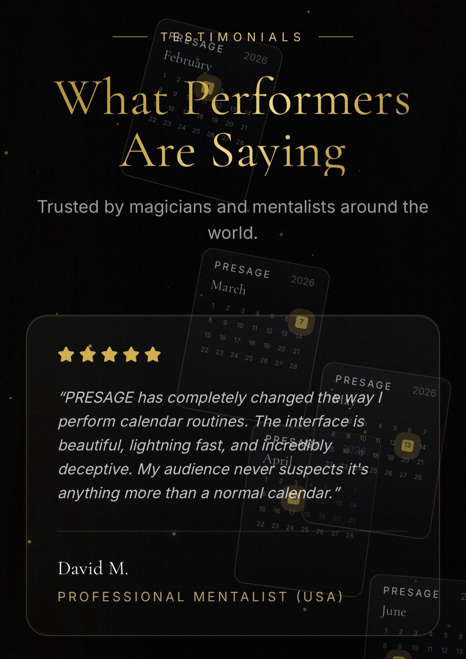 PRESAGE - Mentalism Calendar – New magic tricks – photo 2