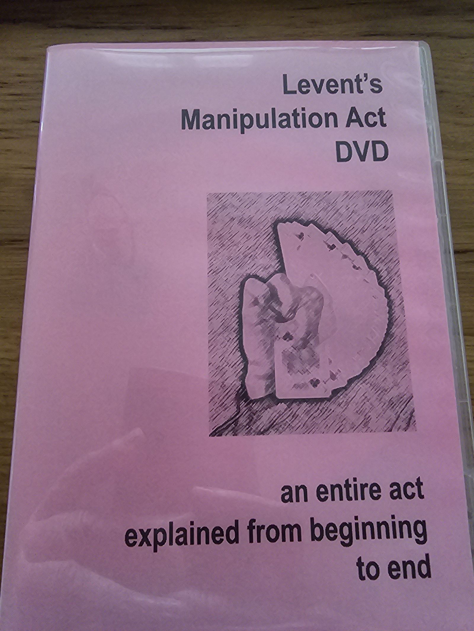 Levent's Manipulation Act Dvd