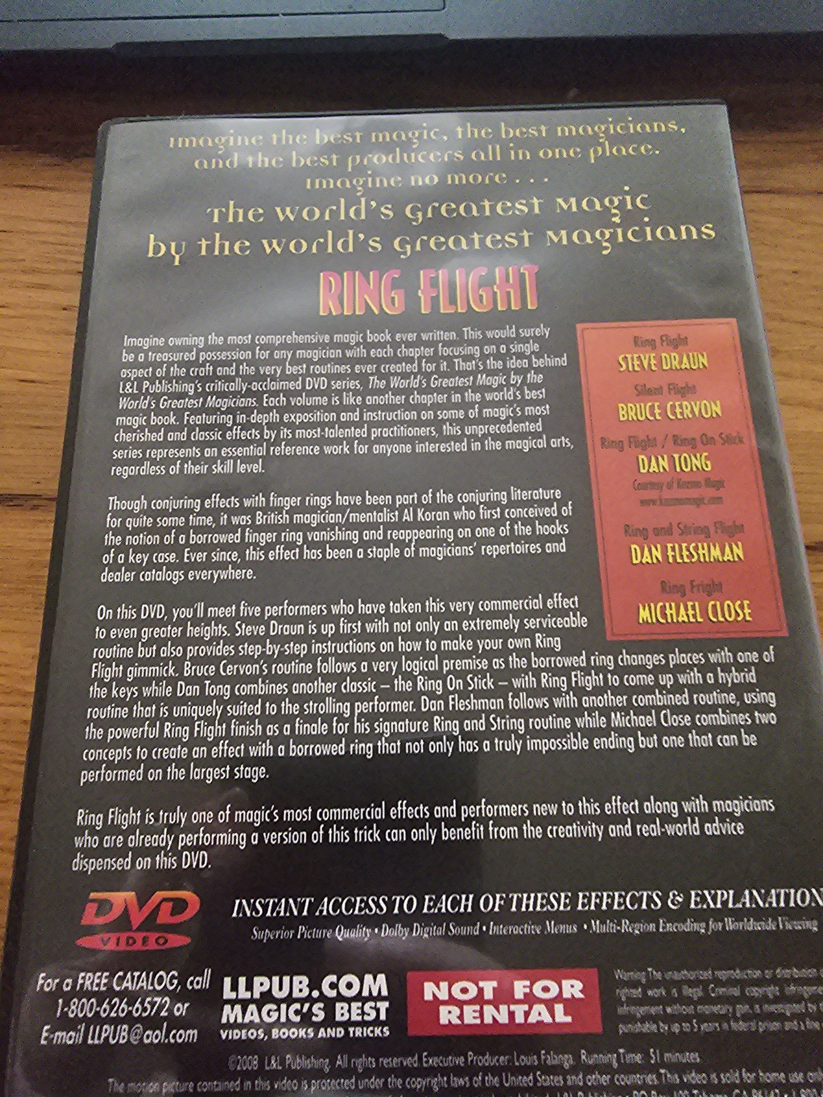 Ring Flight- World Greatest Magic DVD – Used magic tricks – photo 2