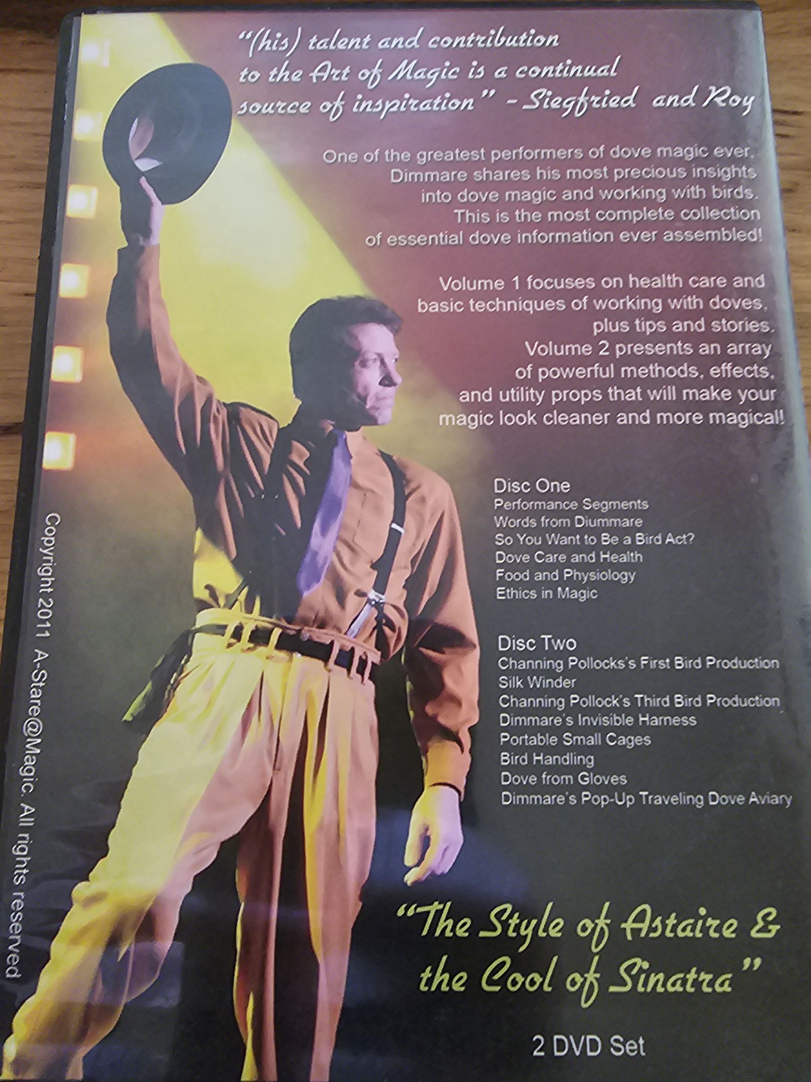 Dvd The Dove Whisperer by Dimmare – Used magic tricks – photo 2