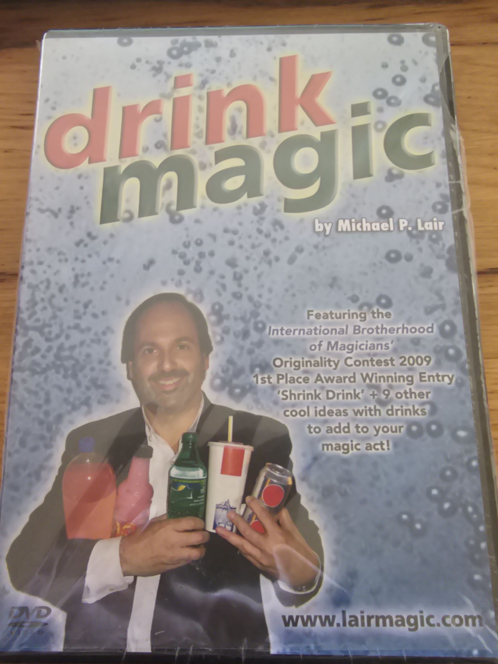 Dvd Drink Magic by Michael P. Lair
