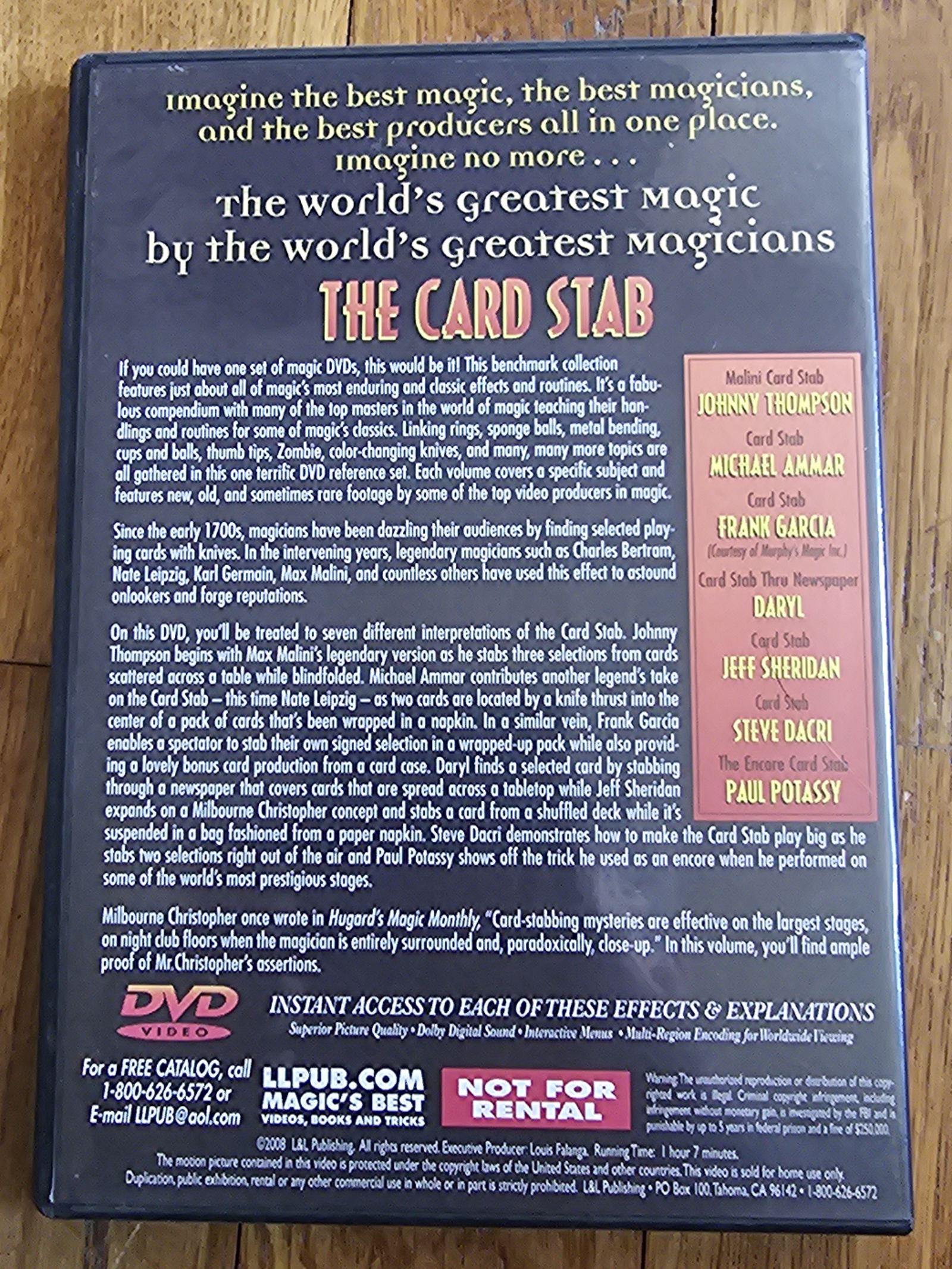 The secrets of the Card Stab – Used magic tricks – photo 2