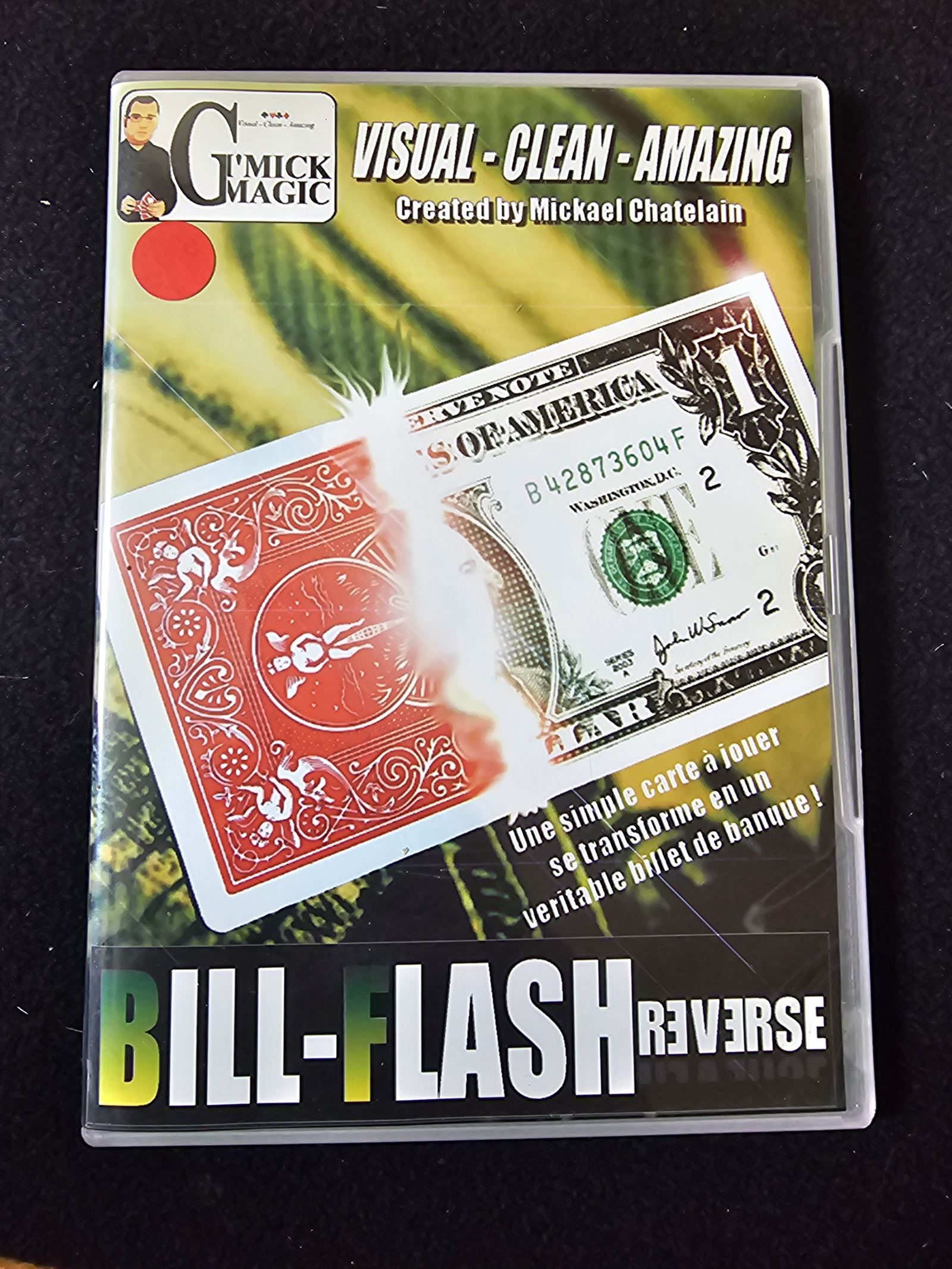 Bill -Flash Dvd + Gimmick – Gebrauchte Zaubertricks