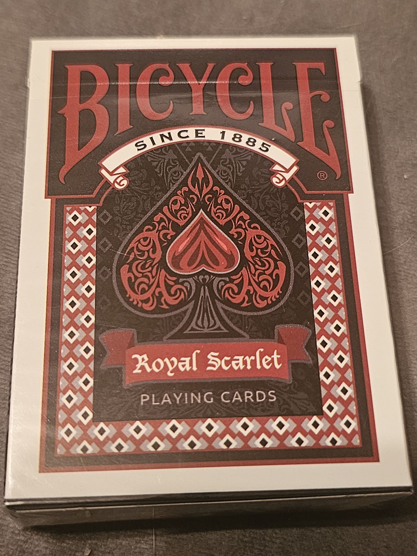 Bicycle Royal Scarlet Deck