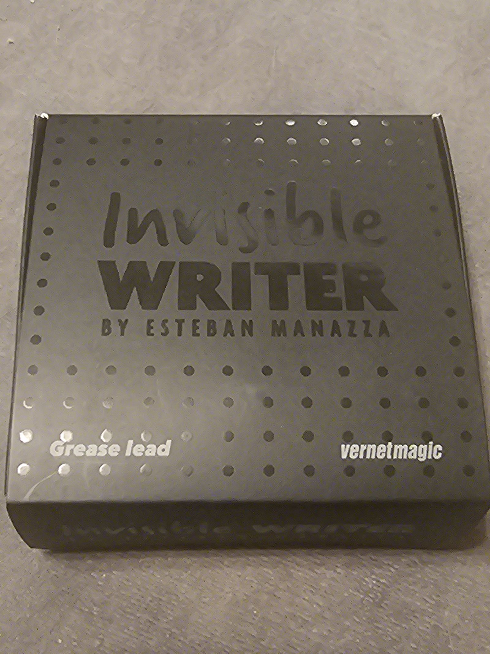 Invisible Writer - Vernet - Grease Lead