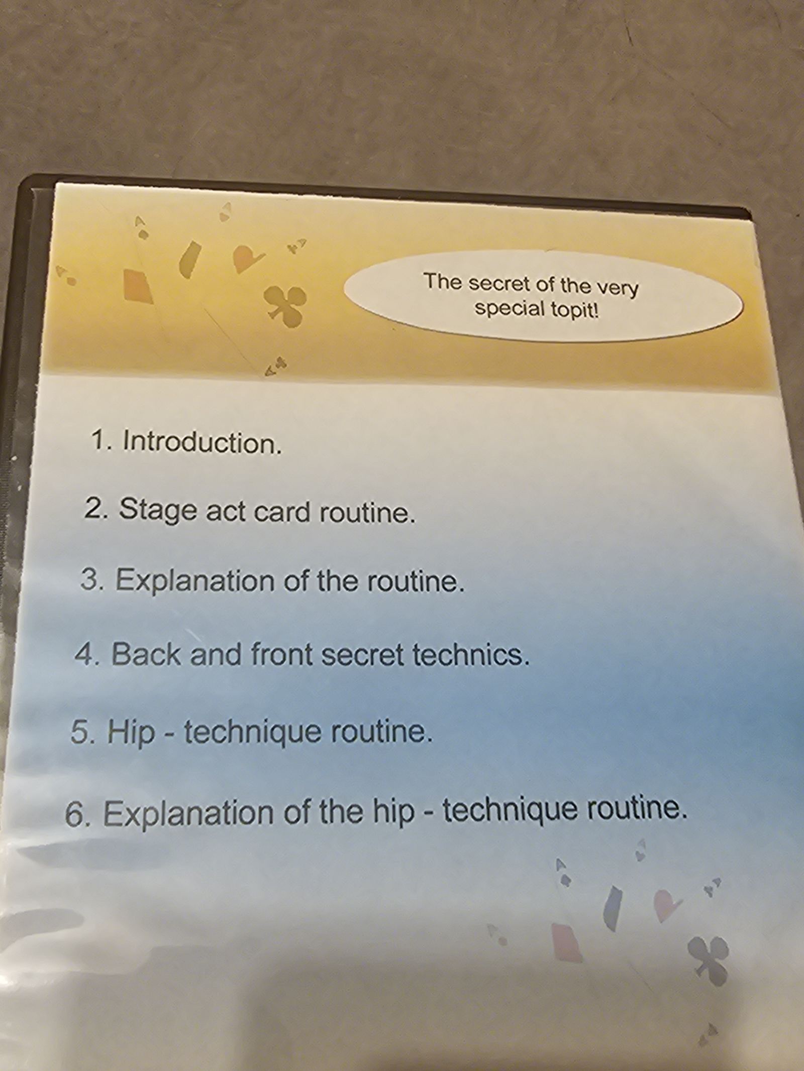 The stage card magic by Salvano – Gebrauchte Zaubertricks – photo 3