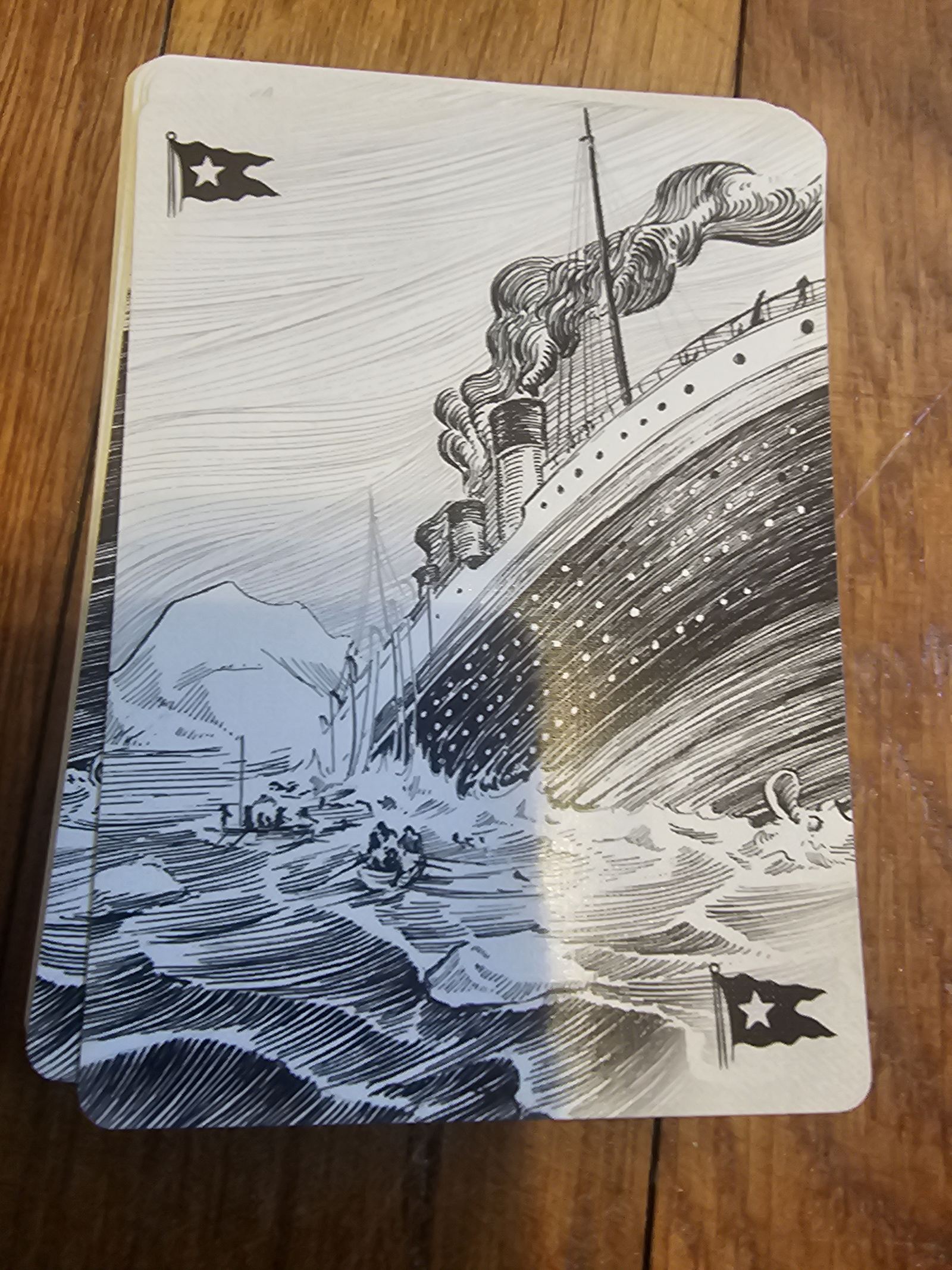 Playing Cars Deck - Titanic – Giochi di prestigio usati – photo 3