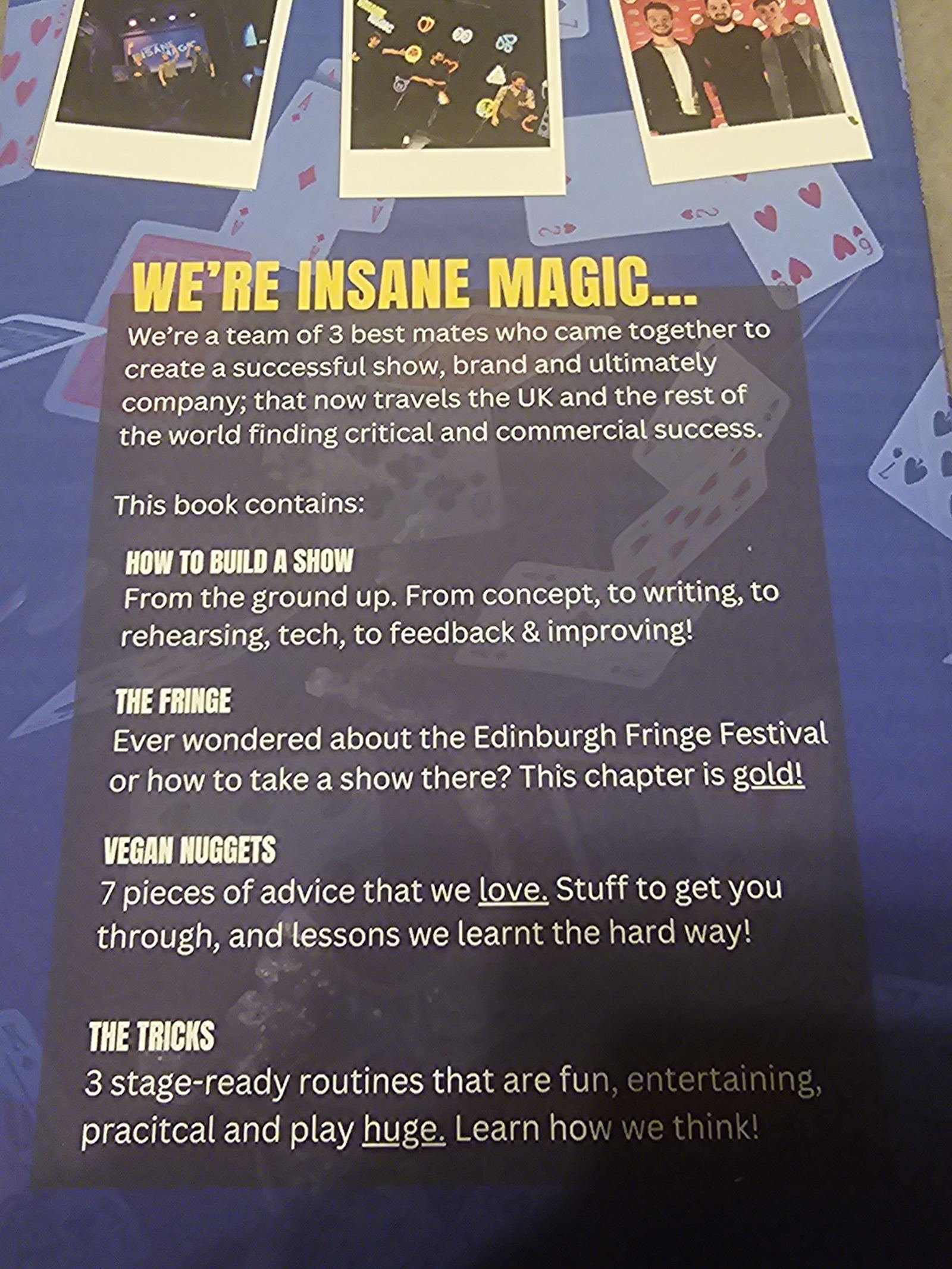 The secrets of Insane Magic - Book – Used magic tricks – photo 2