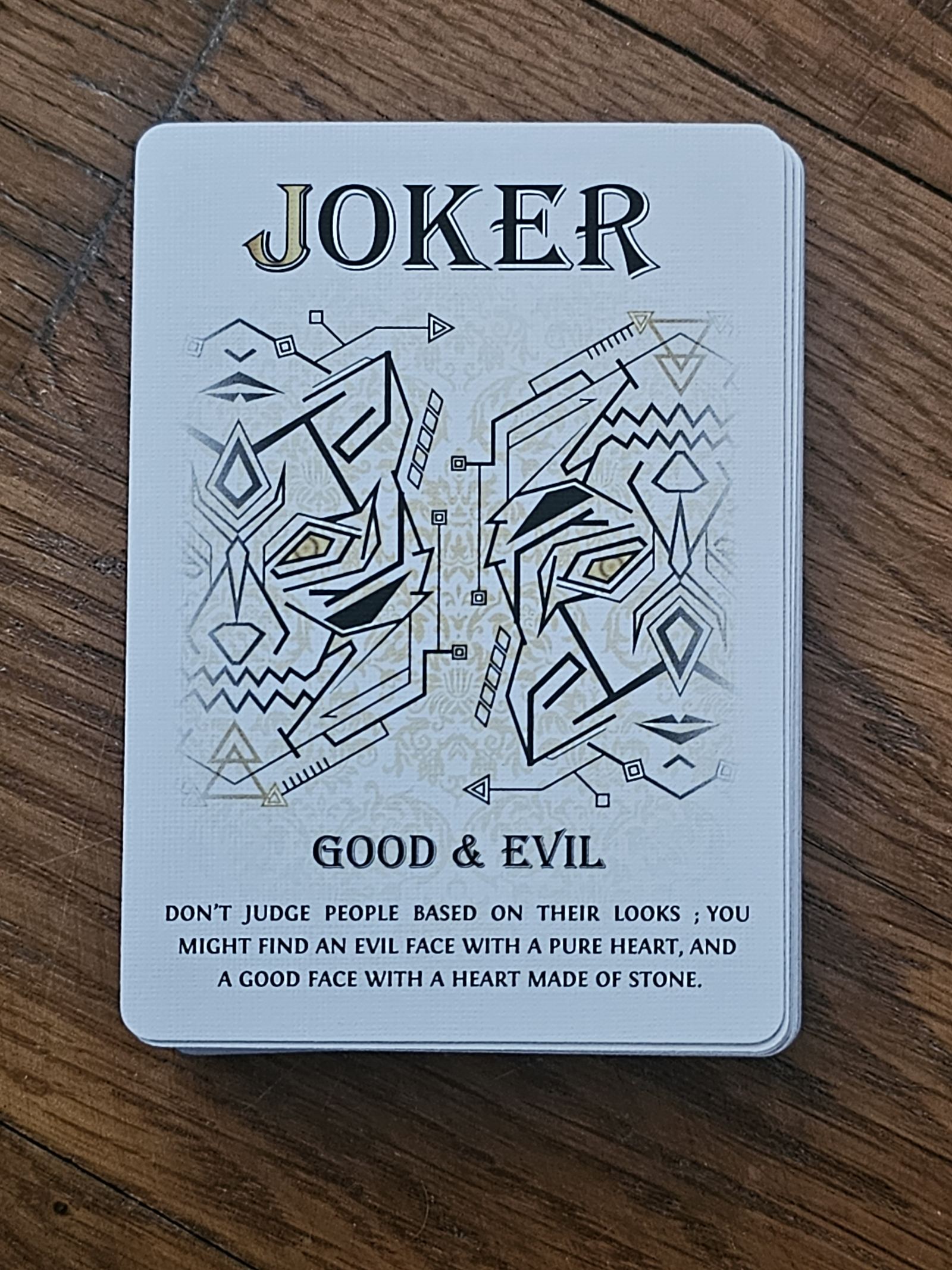 Good and Evil Card Deck – Gebrauchte Zaubertricks – photo 3
