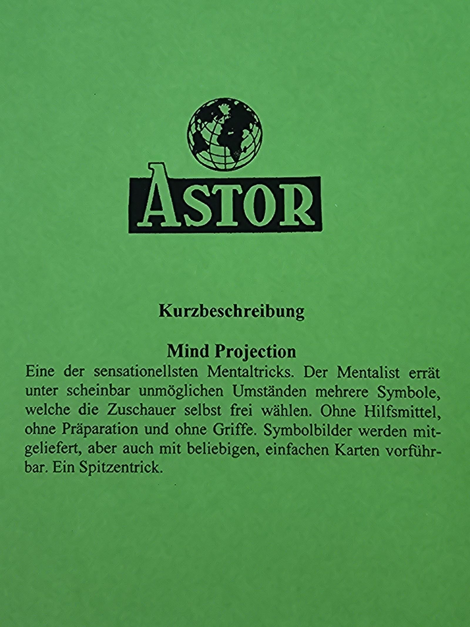 Mind Projection by Astor – Used magic tricks – photo 3